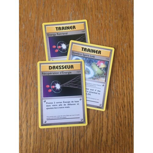 (1733) Récupération D'énergie + Energy Retrieval + Slowbro Spirit Link (Pokemon)