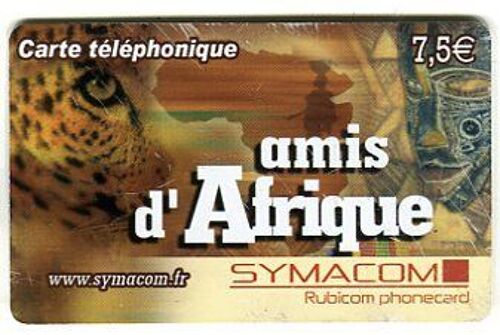 Carte Téléphonique Symacom 7,50  - Amis D' Afrique - 2010