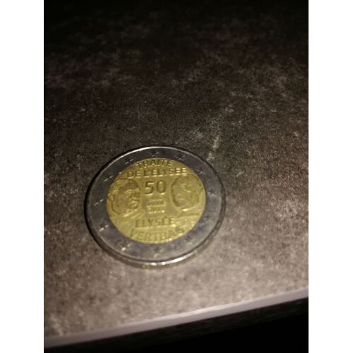 Vend Pièce De 2€ Traité De L'élysée 50 Ans 2013