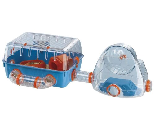 Ferplast Cage Plastique Avec Un Tunnel Pour Rongeurs Combi 2 Ferplast, Moyen (60 À 80 Cm), Des Rongeurs