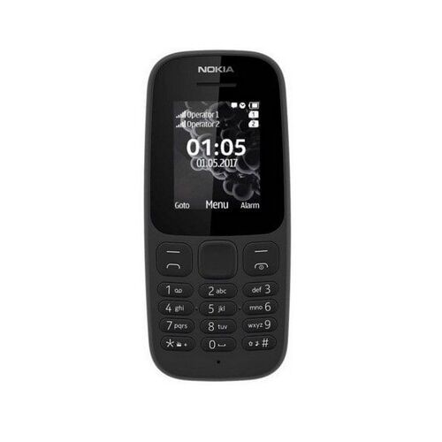 Téléphone Nokia 105 (2017) Dual Sim Noir Neuf