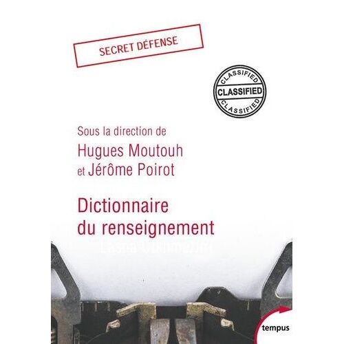 Dictionnaire Du Renseignement