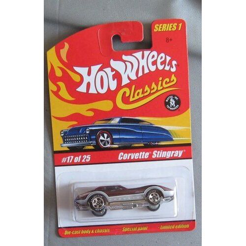 Hot Wheels Classics Series 1 Corvette Stingray LIGHT PURPLE 1725 17 164 Scale Collectible Die Cast Car with a Special Spectraflame Paint