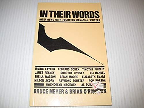 In Their Words: Interviews With Fourteen Canadian Writers