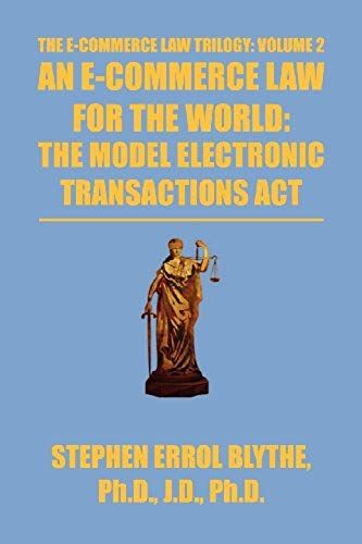 An E-Commerce Law For The World