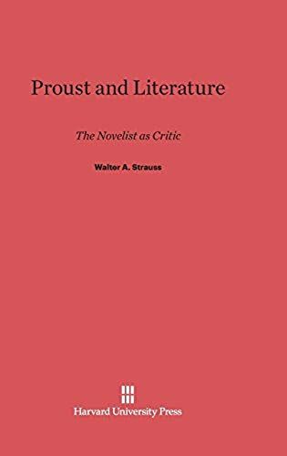 Proust And Literature