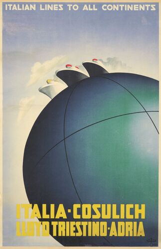Affiche Ligne Italienne