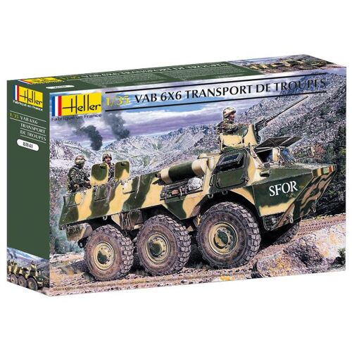 Maped Heller Joustra Vab 6x6 Transport De Troupes