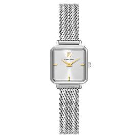 Montre Femme Leonor Argenté Cadran Argenté Bracelet Acier Milanais Argenté 12 Mm