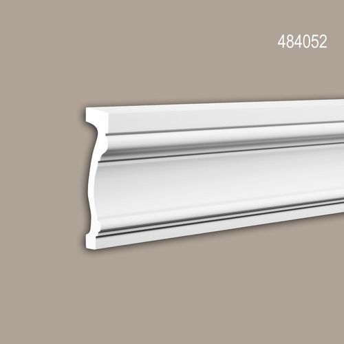 Ébrasement Profhome 484052 Profil de façade Moulure décorative Élément de façade style Néo-Classicisme blanc 2 m