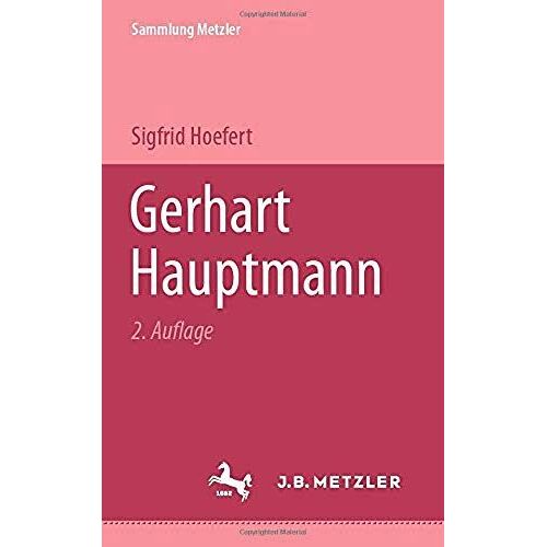 Gerhart Hauptmann (Sammlung Metzler) (German Edition)