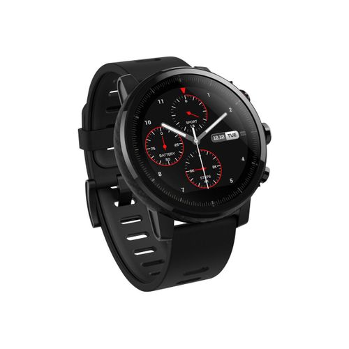 Huami Amazfit 2 Stratos - Montre Intelligente - Noir - Affichage 1.34" - 4 Go - Bluetooth, Wi-Fi - 70 G