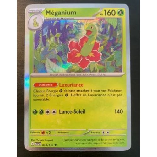 Pokémon Holo Méganium 010 / 132 Meg Méga-Evolution