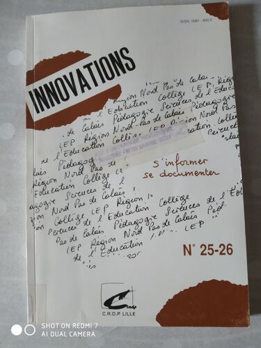 Innovations 25-26 S'informer Se Documenter