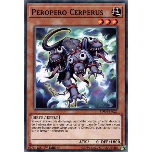 Yugioh! Peropero Cerperus (Sdsh-Fr022)