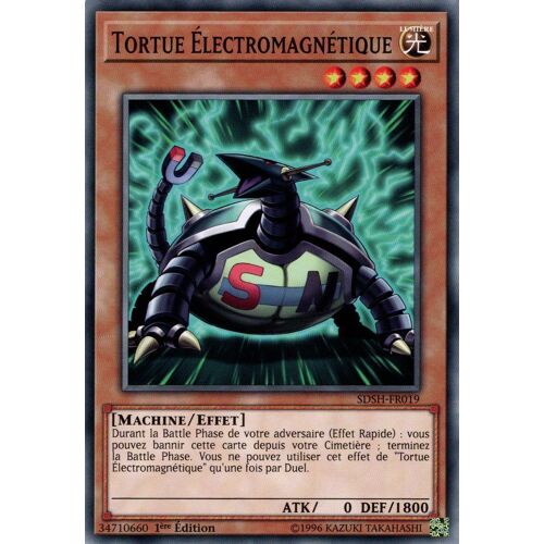 Yugioh! Tortue Éectromagnétique (Sdsh-Fr019)