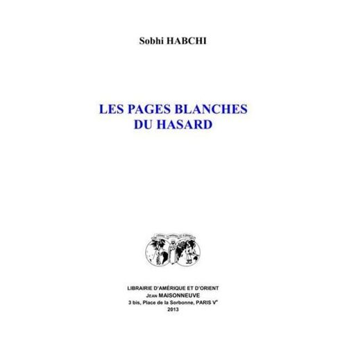 Les Pages Blanches Du Hasard.