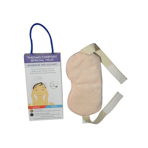 Masque Relaxant Thermo Confort - L 20 X L 10 Cm - Yeux