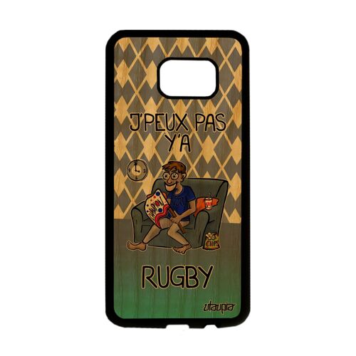 Coque Silicone S7 Edge Bois J'peux Pas Y'a Rugby 4g Bd Texte Humour Xv De France Humoristique Je Etui Portable Drole Samsung Galaxy