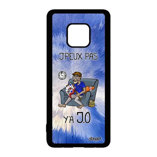 Coque Antichoc Pour Huawei Mate 20 Pro Silicone J'peux Pas Y'a Jo Telephone Drole Dessin Humour 4g Case Athletisme Pas Cher Texte De