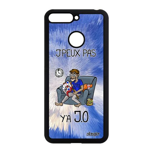Coque J'peux Pas Y'a Jo Honor 7a Silicone Original Je Dessin Jpeux Texte Humour Comique Antichoc Sport Athletisme Drole Smartphone