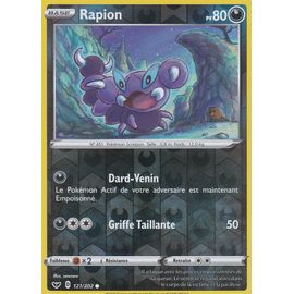 Carte Pokemon - Rapion - 121/202 - Reverse - Épée Et Bouclier