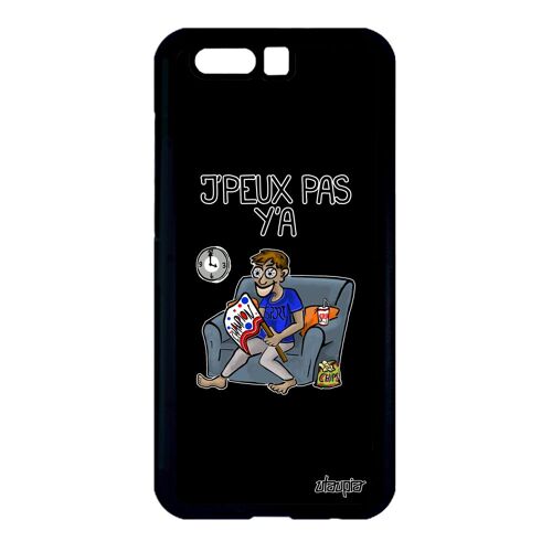 Coque Honor 9 Silicone J'peux Pas Y'a Hand Bd Humour Jpeux Texte Huawei Drole Humoristique Aluminium Cover Supporter Portable 4g Je