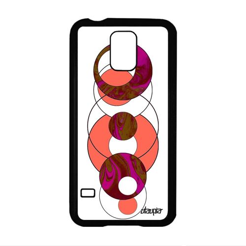 Coque Silicone S5 Marbre Motif Gel Original Design Forme Coloré Housse Geometrique Telephone Granite Matiere Texture Samsung Galaxy