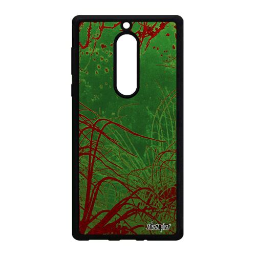 Coque Silicone Antichoc Pour Nokia 5 Océan Etui Fonds Marins Algues Peinture Personnalisé Plongée Plantes Marines Mer Cover Nature