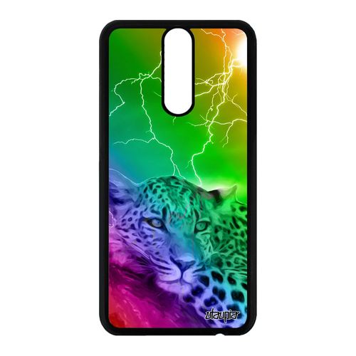Coque Silicone Huawei Mate 10 Lite Leopard Guepard Jaguar Original Jaune Arc En Ciel 4g Eclair Design Sauvage Etui Animal Portable