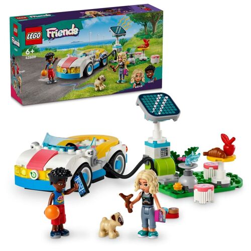 LEGO Friends - La voiture électrique et la borne de recharge - 42609