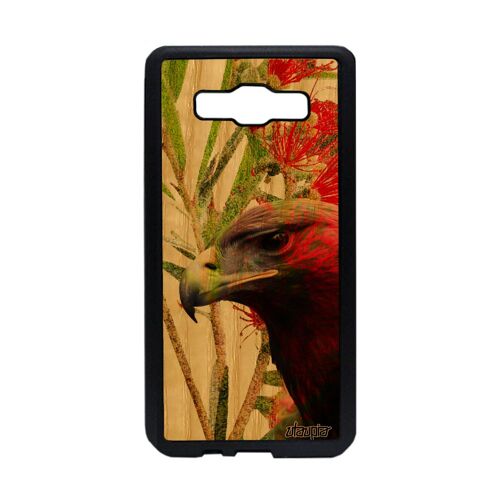 Coque Aigle Samsung A5 2015 En Bois Silicone Vert Design Oiseau Etui De Protection Personnalisé Animal Fleurs Royal Rapace Galaxy