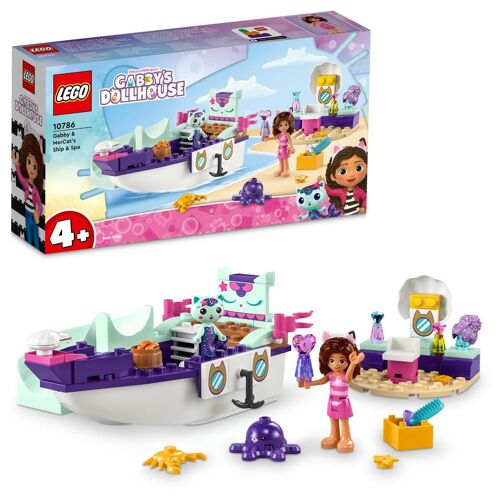 LEGO Gabby's Dollhouse - Le bateau et le spa de Gabby et Marine - 10786