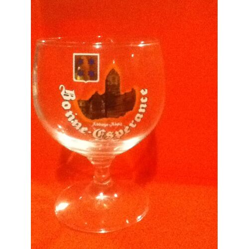 Verre À Bière Ancien Bonne-Espérance Sur Pied (Galopin)