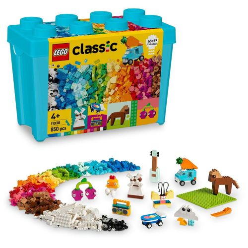 LEGO Classic - La boîte de briques créatives et colorées - 11038