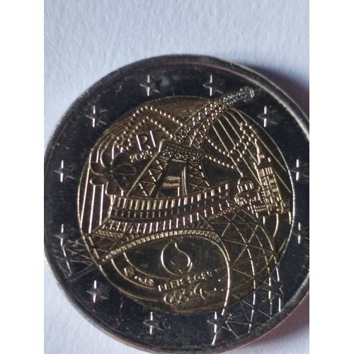 Pièces De 2 Euros Collector Jeux Olympiques Paris 2024
