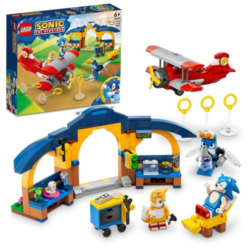 LEGO Sonic The Hedgehog - L'avion Tornado et l'atelier de Tails - 76991