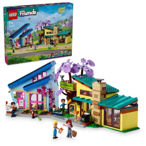 LEGO Friends - Les maisons familiales d'Olly et de Paisley - 42620