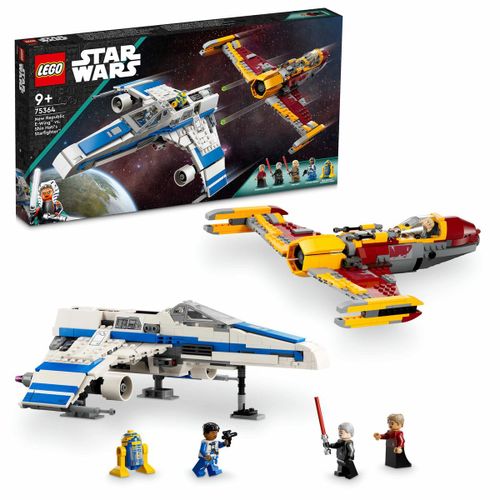 LEGO Star Wars - L'E-wing de la Nouvelle République contre le chasseur de Shin Hati - 75364