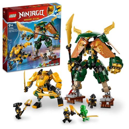 LEGO NINJAGO - L'équipe de robots des ninjas Lloyd et Arin - 71794