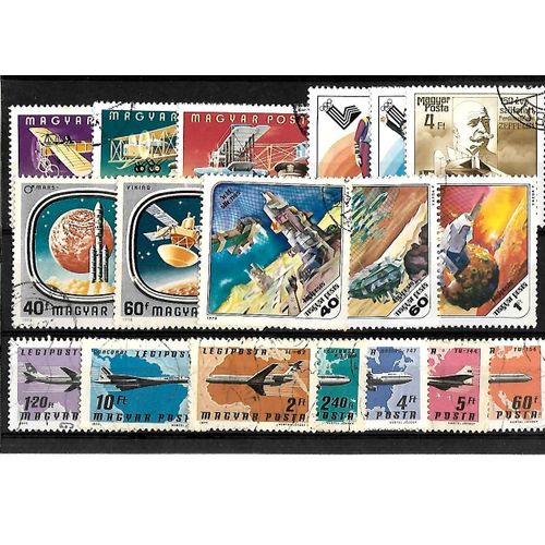 Hongrie-Lot De 18 Timbres Oblitérés-Très Bon Etat