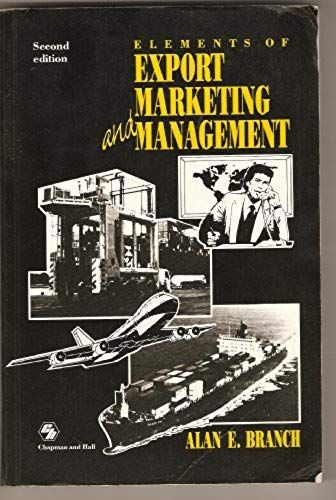 Elements Of Export Marketing And Management