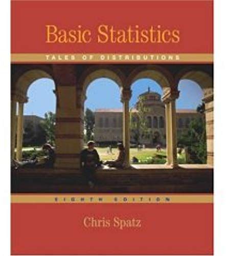 Basic Statistics: Tales Of Distributions- Text Only