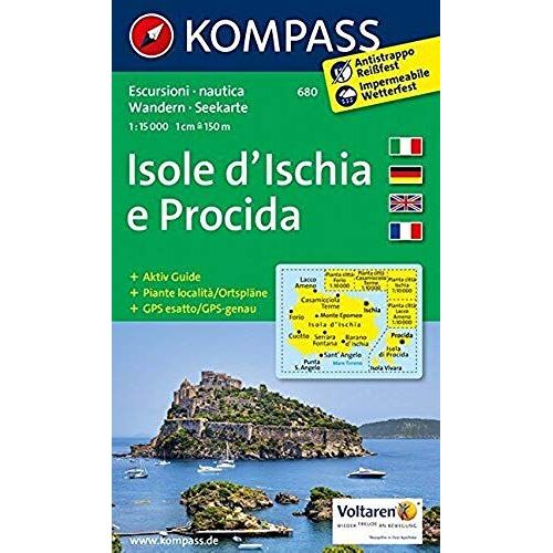 Isole D' Ischia E Procida 1 : 15 000