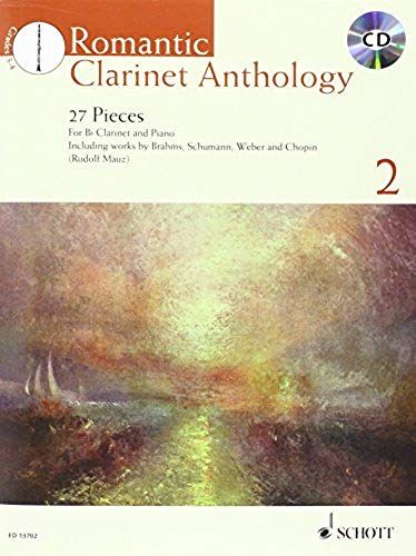 Romantic Clarinet Anthology Vol.2 Clarinette +Cd