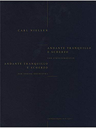 Andante Tranquillo E Scherzo / Score + Parties De Partitions