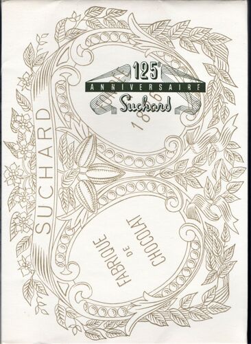 Chocolat Suchard - 125e Anniversaire (1826 -1951) Chocolaterie