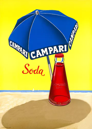 Affiche Campari Soda
