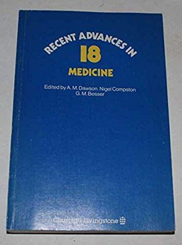 Recent Advances In Medicine: No. 18
