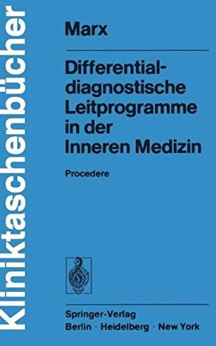 Differentialdiagnostische Leitprogramme In Der Inneren Medizin